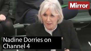 Nadine Dorries on on Channel 4 [upl. by Sirk]