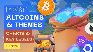 Best Altcoins amp Themes  Charts amp Key Levels [upl. by Shornick319]