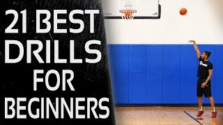 21 BEST Youth Basketball Drills for BEGINNERS In 5 EASY Phases [upl. by Adranoel883]