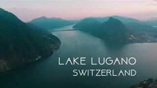 Lake Lugano 4K Mavic drone [upl. by Remliw]