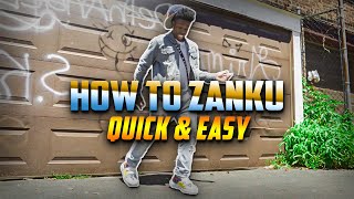 How To Dance Zanku Legwork Tutorial  Easy Poco Dance Tutorial [upl. by Voletta]