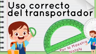 Uso correcto del transportador [upl. by Itnahsa261]