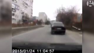 Ukraine war dashcam footage of shelling in Mariupol [upl. by Ilocin]