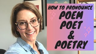 Learn to Pronounce POEM POET POETRY  American English Pronunciation Lesson learnenglish [upl. by Luby]