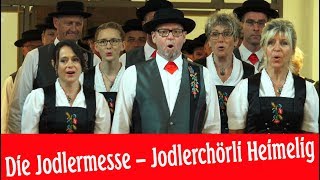 SCHWEIZER JODLERMESSE  Jodlerchörli Heimelig am Gschweich Schlierbach [upl. by Alaham125]